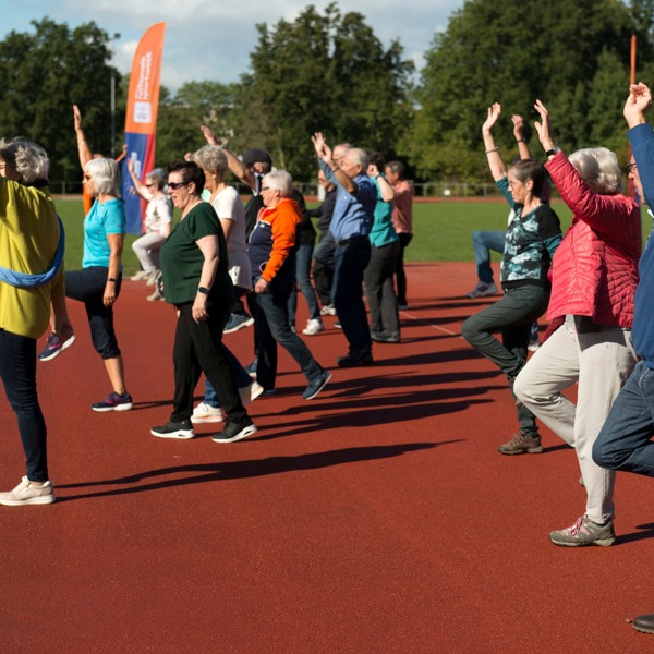 Senioren in beweging tijdens Nationale Sportweek