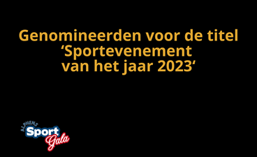 'Sportevenement van het jaar 2023'