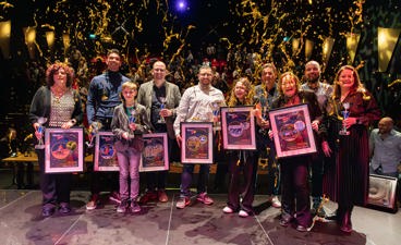 Sportgala 2024 Winnaars poseren