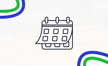 Getekende weergave van een kalender