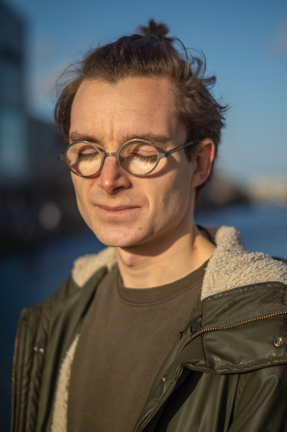 Lars Ferwerda poseert