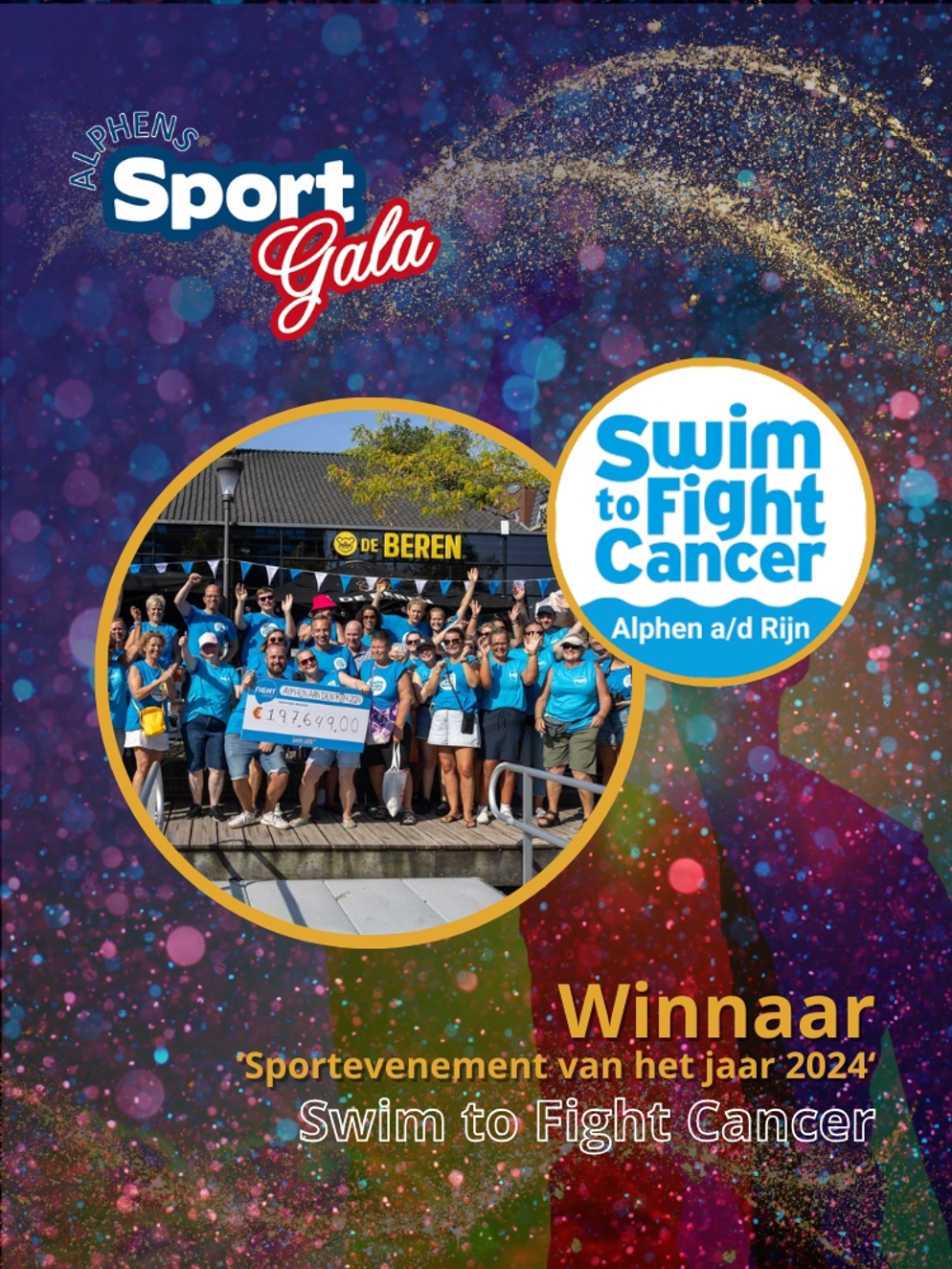 Sportevenement van het jaar 2024 Swim To Fight Cancer "Oorkonde"