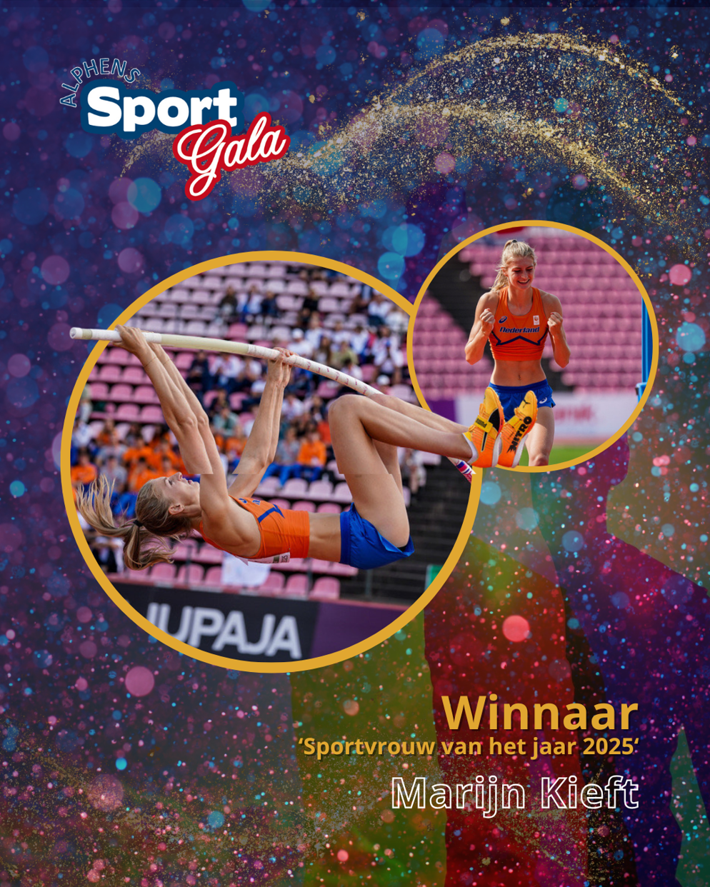 Sportvrouw van het jaar 2025 Marijn Kieft