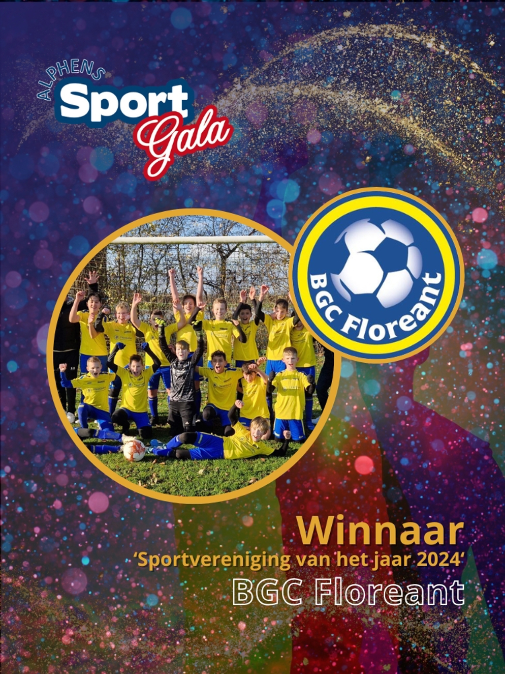 Sportvereniging van het jaar 2024 BGC Floreant "oorkonde"