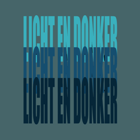 Plaatje met de woorden: Licht en Donker