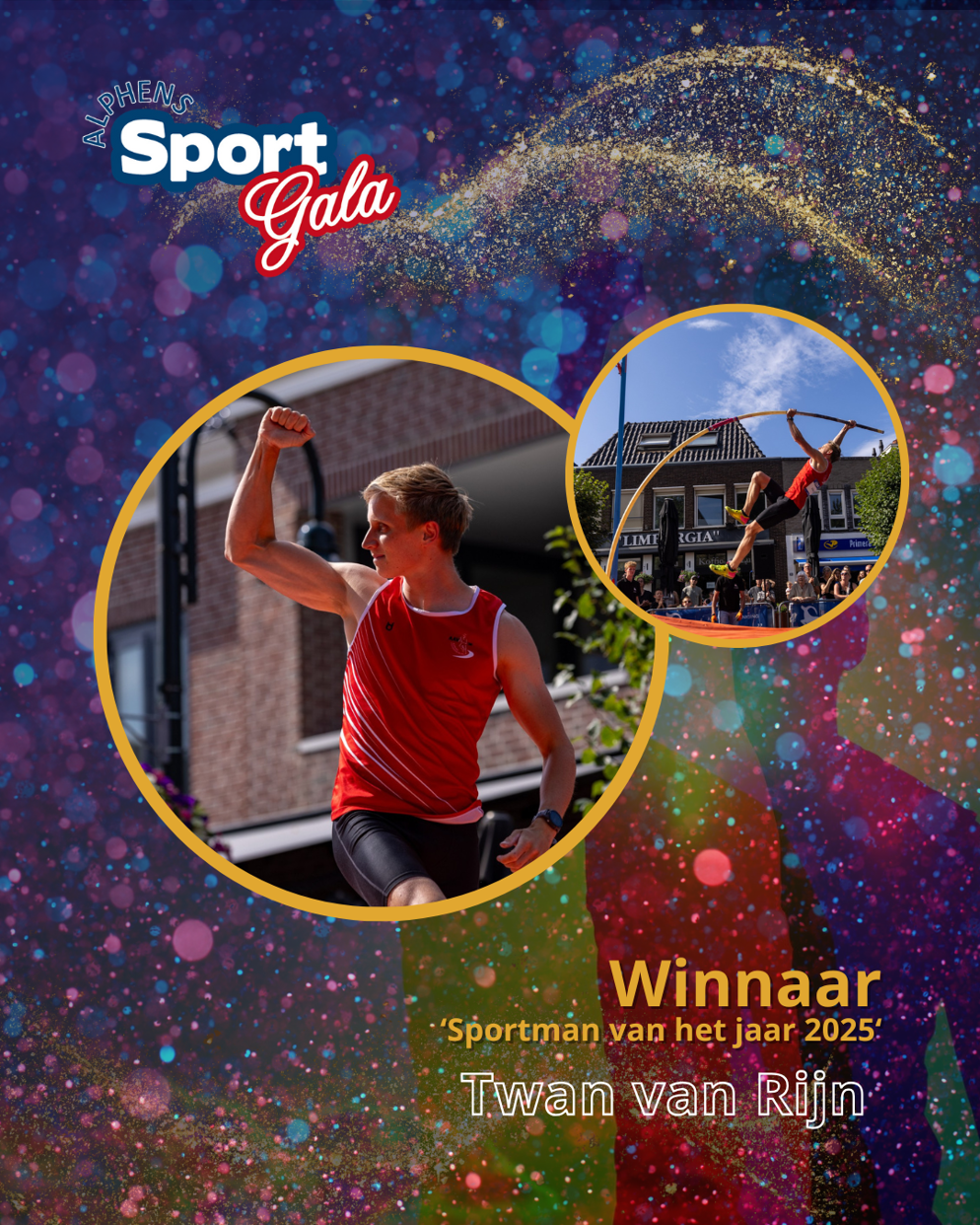 Sportman van het jaar 2025 Twan van Rijn