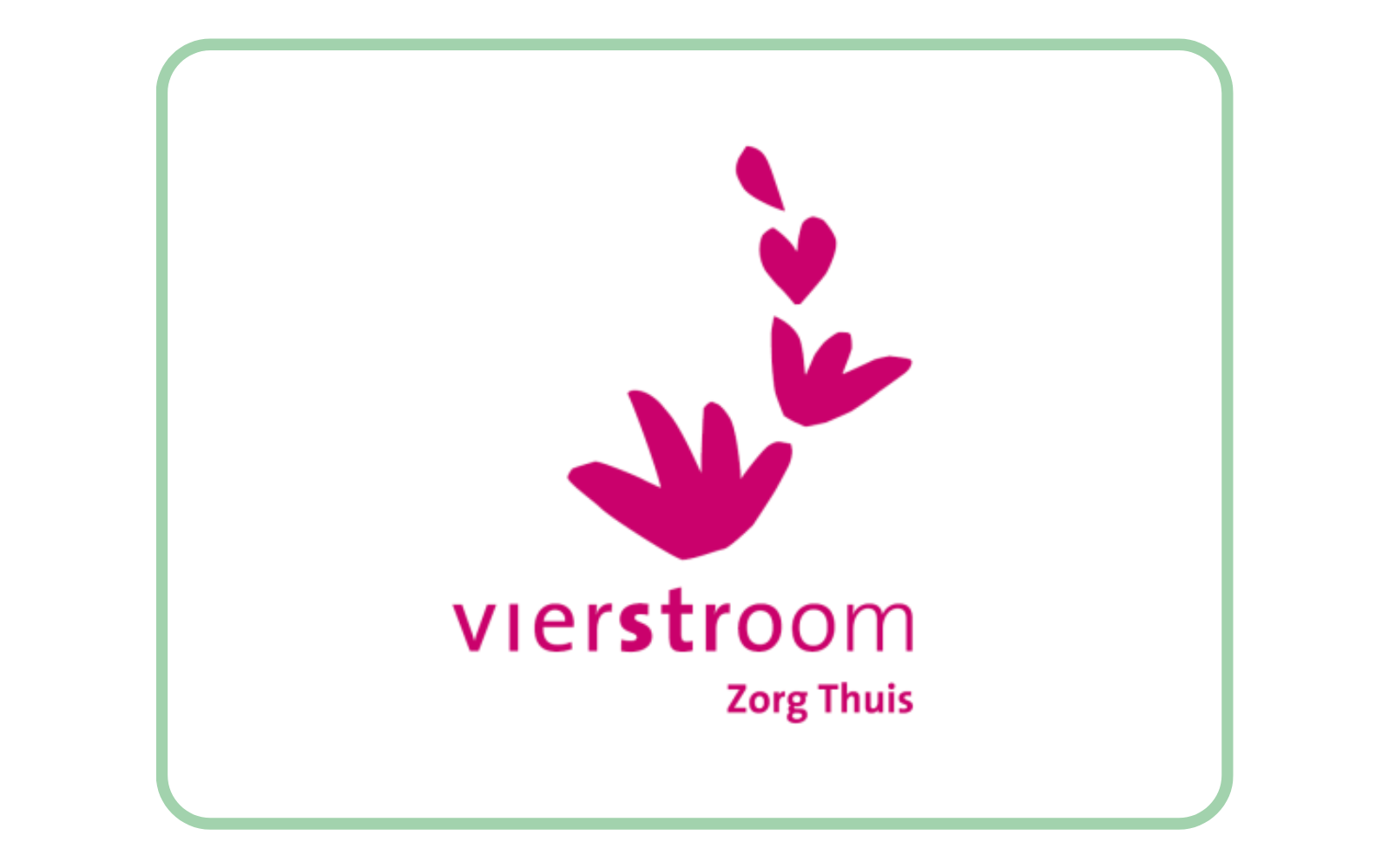 Logo Vierstroom Zorg Thuis