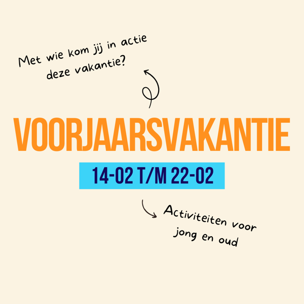 Data voorjaarsvakantie 2026