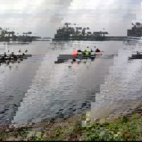 Marathonroeiers Over De Brasem